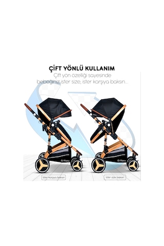 Baby Home 9 in 1 Ekonomi Paket Baby Home 945 Travel Sistem Bebek Arabası 560