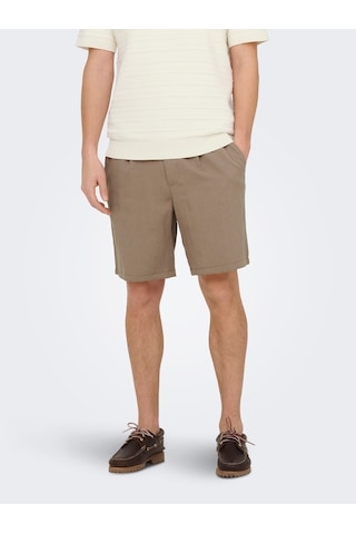 Only & Sons Onswake Loose 0329 Shorts Frml Erkek Kahverengi Şort - 22037261