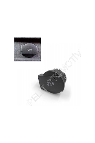 Amarok 2010-2016 Konsol Çakmaklık Soket 12V Kapağı 1K0919341F