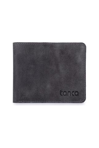 Tamer Tanca Erkek Hakiki Deri Gri Cüzdan 907 1364 Erk Czdn Sk25-26 Grı Crazy
