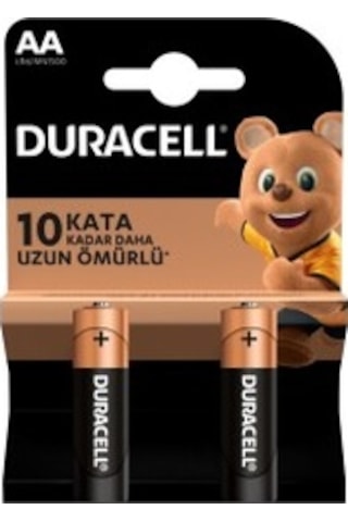 Duracell Aa Kartela Kalem Pil - 2li Paket Olarak Satılır K