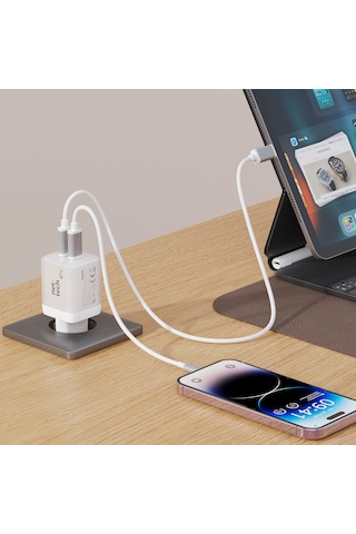 Ganprime 67w 2 Çıkışlı Şarj Adaptörü Diğer