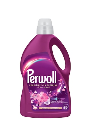 Perwoll Hassas Bakım Yenileme Çiçek Cazibesi Sıvı Çamaşır Deterjanı 50 Yıkama 4 x 2750 ML