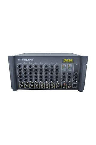 Best Maestro An500St Anfi 2X500 Watt 8 Kanal Ekho Trafolu