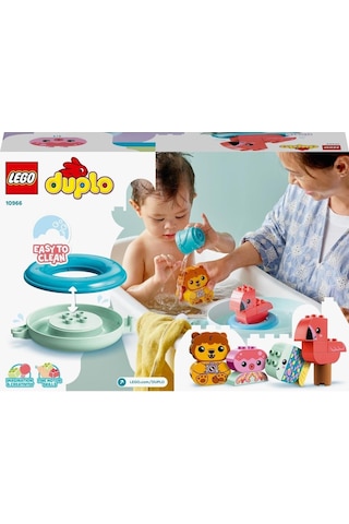 LEGO® Duplo 10966 İlk Banyo Zamanı Eğlencesi Yüzen Hayvan Adası 20 Parça