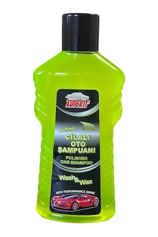 Autokit Mikrofiber Oto Yıkama Süngeri Ve Cilalı Oto Şampuanı