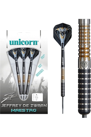 Unicorn Maestro - Jeffrey De Zwaan Phase 3 % 90 Tungsten Çelik Uçlu Dart Oku
