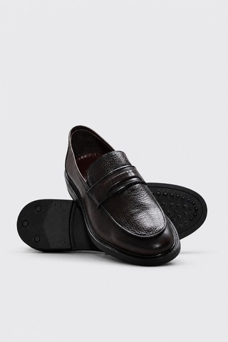 Fast Step Hakiki Deri Erkek Klasik Ayakkabı 126ma020-1 Kahve