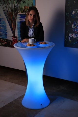 Mayplastik Bistro Masa-Bar Masası (484567442) Beyaz
