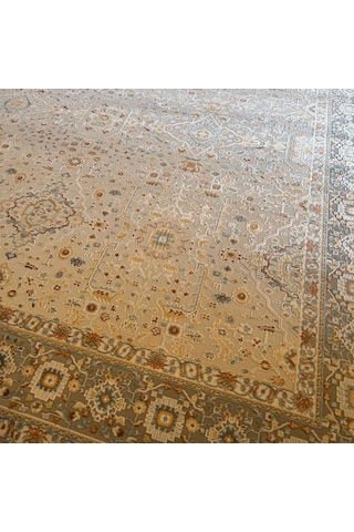Sanat Halı Lagos 4100 A.gri Klasik Salon Halısı Renkli