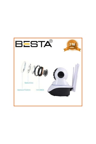 2 1080p 5 Antenli Kablosuz Bebek Kamerası Kd-1605