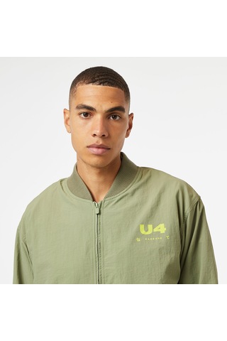 United4 Unıted4 Os M Raincoat Erkek Haki Mont Düz 24uosm Haki
