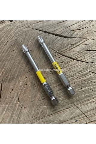 Dwk Ph2 Bits Uç Mıknatıslı Phc Yıldız Uç Ph2 Sac Vida Sıkma Ucu 75mm 10lu