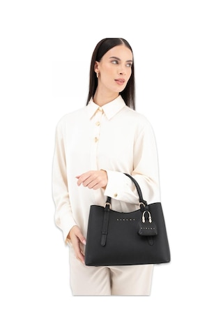 Sisley Sly 296 22x30x12 Kol Sı Siyah Kadın Çanta Siyah