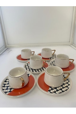 AROW TR-3371 PORSELEN KAHVE TAKIMI