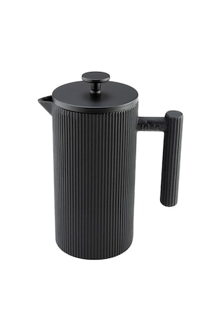 Bambum Linden - Döküm Demlik French Press 800 Ml Siyah Siyah
