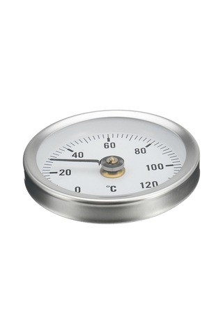 63mm Klipsli Boru Termometresi Sıcaklık Ölçer Yaylı 0-120 Sıcak Su Borusu Termometresi