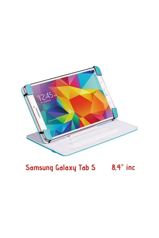 Eye-Q Samsung Galaxy Tab S Tablet Kılıfı Kırmızı 8.4 Inc
