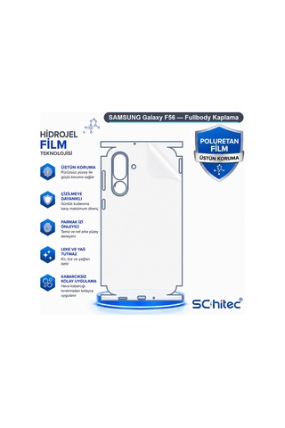 Samsung Galaxy F56 Uyumlu Fullbody Arka Kaplama Hidrojel Koruyucu Film 96443608