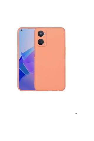 Oppo A76 Kılıf Zore Mara Lansman Kapak Turuncu