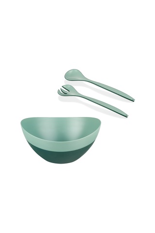 Selka Home Çift Renkli Kase Ve Salata Kaşığı 001