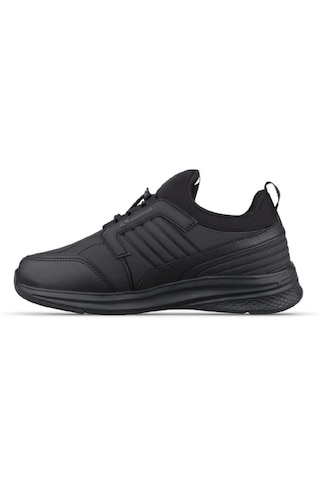 M.P Mp 242-2053 Siyah Unisex Bağcıklı Spor Ayakkabı Siyah