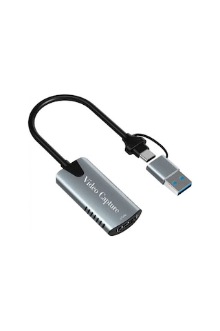 Hdmı Video Capture Kartı Type-c - Usb-a 3.0 To 4k 60hz 1080p