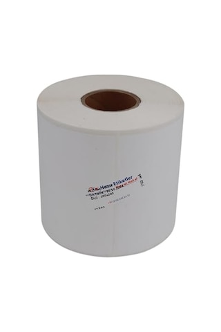 Pp Opak Etiket 100mm X 200mm 250 Adet 1