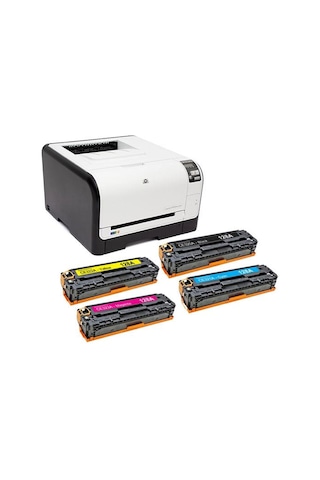 Hp 128A |Hp Ce320|Ce321|Ce322|Ce323 Hp Cp1525 Uyumlu Toner Seti