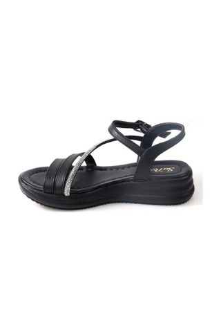 Papuçcity Sprs 02826 Kadın Günlük Taşlı Sandalet 001
