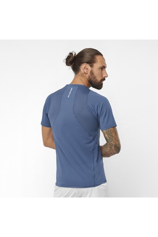 Salomon Salomon Sense Aero Erkek Renkli Koşu Tişört 23848 Lacivert