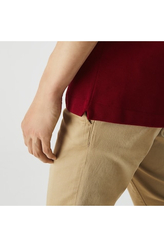 Lacoste Erkek Classic Fit L.12.12 Bordo Polo Yaka Tişört Bordo