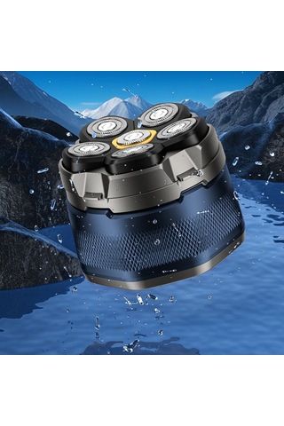 Xiaaokeji Titanyum Elektrikli Tıraş Makinesi - Erkekler İçin Şarj Edilebilir Baş Ve Yüz Tıraş Makinesi