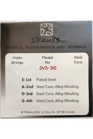 Strauss SVS-310 Keman Teli Takım