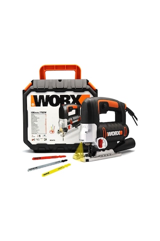 Worx WX479 750 Watt Profesyonel Devir Ayarlı Dekupaj Testere