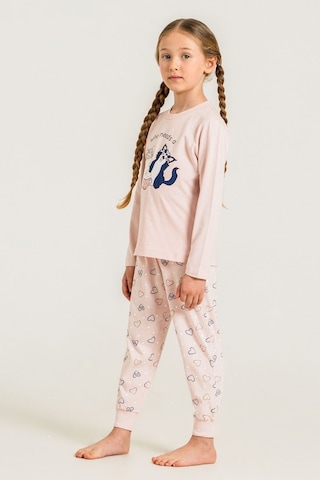 Rolypoly Anne Kız Who Needs A Hug Pembe Uzun Kol Pijama Takım Rp3902-a-v1 Rp3902-a-v1
