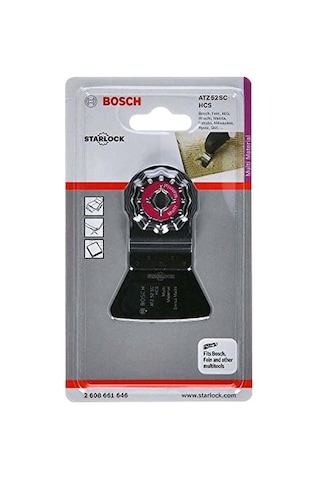 Bosch Professional Accessories 2329996 1 X Kazıyıcı Atz 52 Sc Sertleştirilmiş Artıklar İçin, Genişlik 52 Mm, Sert, Aksesuar, Çok Amaçlı Alet