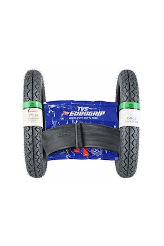 275-18 Power Ve 250-18 Tiger Tt Tubetype - İç Lastikli Tip Lastik Takımı+iç Lastik