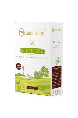 Organik Bahçe Organik Glutensiz Ekmeklik Un Karışımı 1 KG