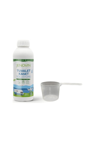 Jenovin Doğa Dostu Çam Aromalı Karavan Wc Kaset Losyonu 1 L + Ölçek