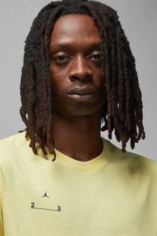 Nike Jordan 23 Engineered Erkek Sarı T-shirt