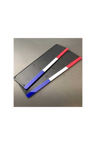 Fransız Pleksi Plakalık Ön Arka Takım 3d Lazer Kesim - 526548918