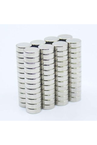 30 Adet 8x3 Mm Yuvarlak Güçlü Neodyum Mıknatıs Çap 8 Mm Kalınlık 3 Mm