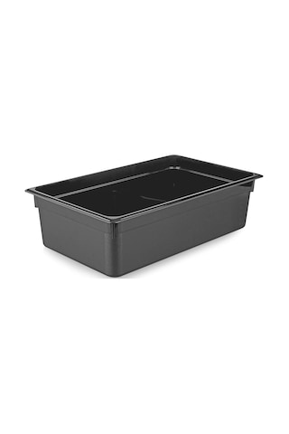 Plastport Kırılmaz Gastronom Küvet - Siyah 1 1-150 Çok Renkli