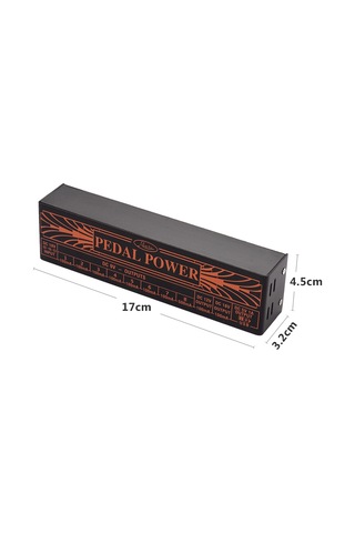 Rowin Pedal Power 10-kanal Efekt Güç Kaynağı Usb 100-240v
