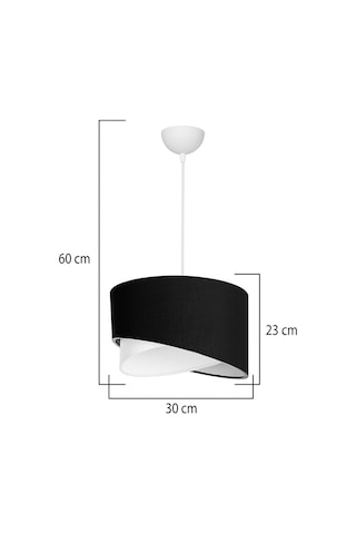 Modelight Nilay Tekli Sarkıt Siyah/beyaz