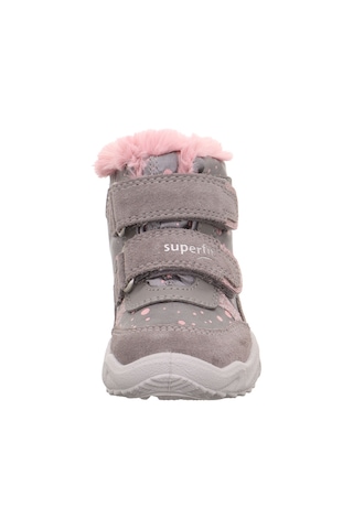 Superfit 1-009226 Glacier Çocuk Gri Gore-tex Bot Gri - Pembe