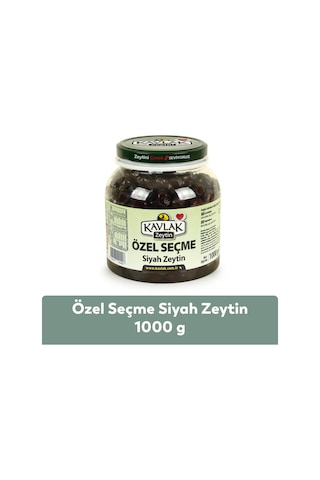 Özel Seçme Gemlik Siyah Zeytin 1 Kg
