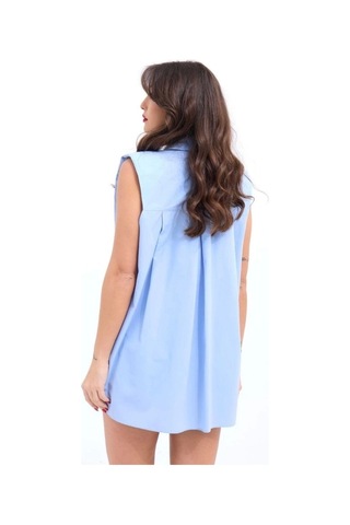 Defymoda 5210 Gömlek-mavi Mavi