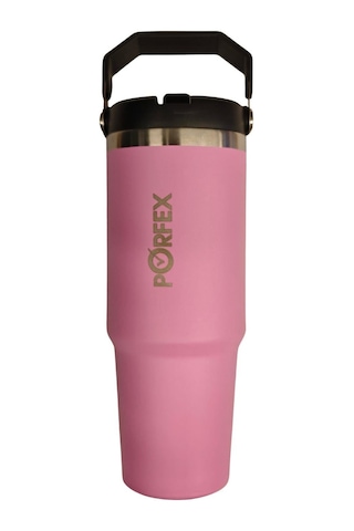 Porfex Pipetli Pembetermos 1lt. Beyaz